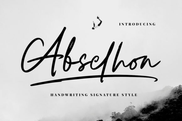 Abselhon: A Premium Script Font for Small Business Branding