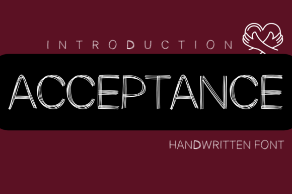 Acceptance Handwritten Font for Warm, Trustworthy Branding