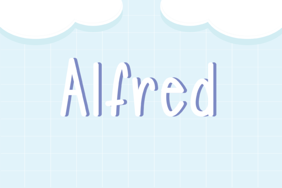 Alfred Handwritten Font for Crafters & Sellers