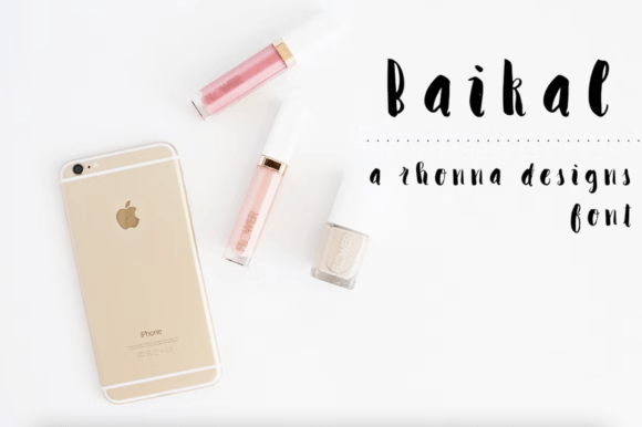 Baikal: A Script Font That Earns Its Space