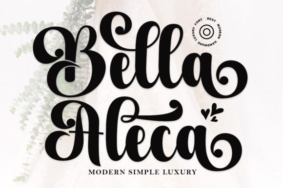 Bella Aleca: A Script Font That Makes Your Campaigns Instantly Recognizable