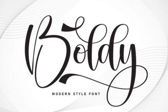 Boldy: An Elegant Script Font That Earns Its Place in Real Branding