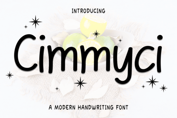 Cimmyci: A Handwritten Script Font That Feels Human—Not Haphazard