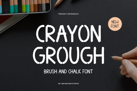 Crayon Grough: A Friendly Handwritten Font for Digital Branding