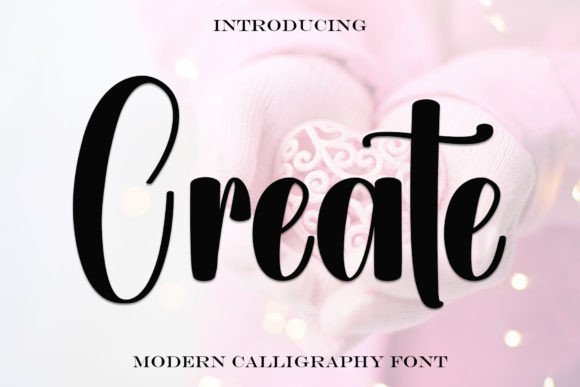 Create: A Handwritten Font That Elevates Digital Branding
