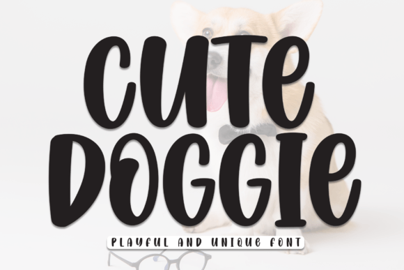 Cute Doggie: A Playful Handwritten Font for Digital Branding