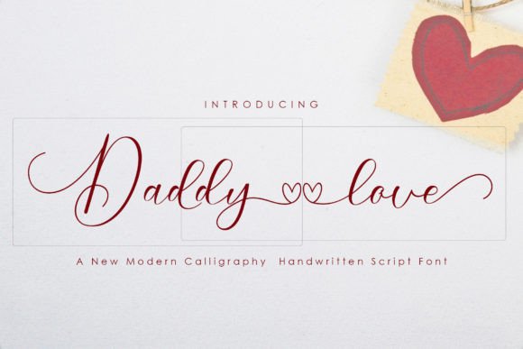 Daddy Love: A Script Font That Makes Your Campaigns Feel Human
