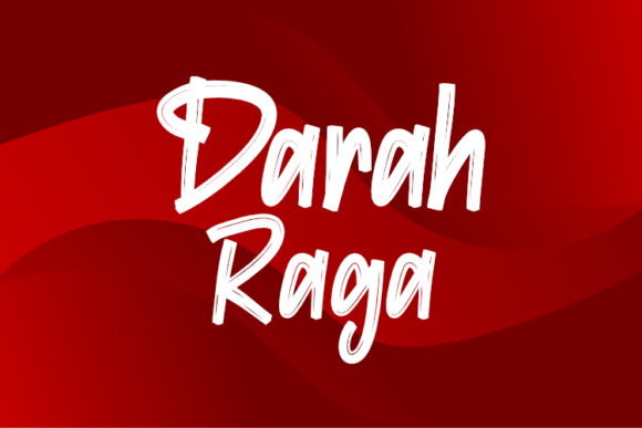 Darah Raga: A Script Amp Font That Cuts Through the Feed