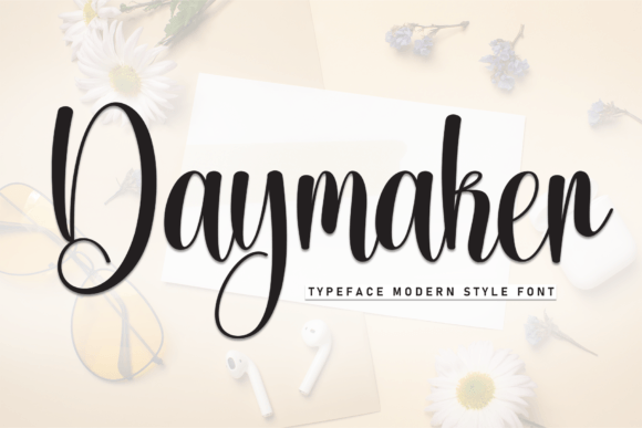 Daymaker: A Handwritten Font That Feels Like a Warm Invitation