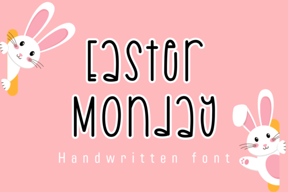 Easter Monday: A Handwritten Font That Feels Like a Thoughtful First Draft