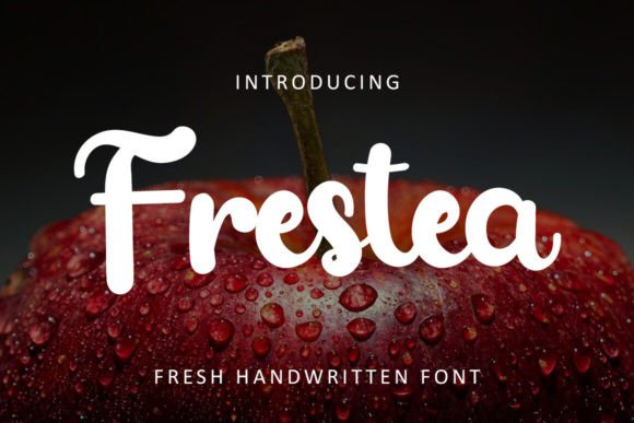Freshtea: A Refined Script Font for Thoughtful Branding