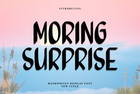 Morning Surprise: A Refined Script Font for Digital Branding