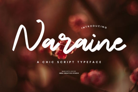 Naraine: A Chic Script Font for Campaign Headlines & Brand Moments