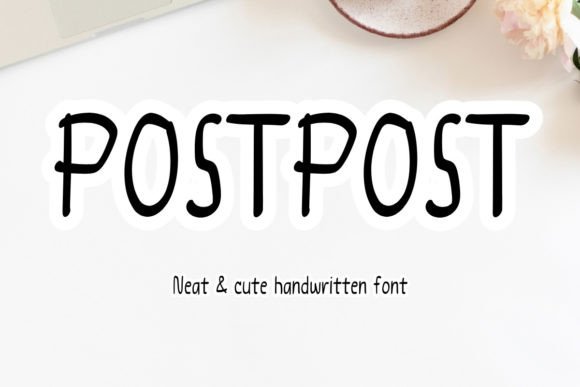 Postpost: A Handwritten Font That Makes Campaigns Feel Human