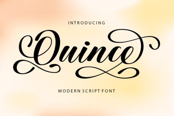 Quince Script: A Modern Script Font for Real Business Branding
