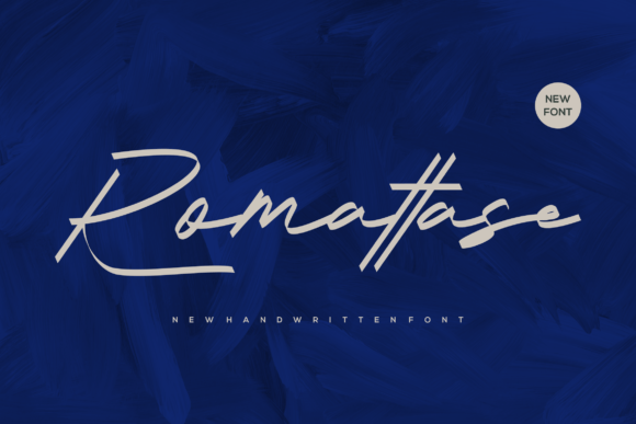 Romattase: A Handwritten Font That Elevates Your Brand