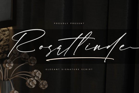 Rosatlinde: A Refined Script Font for Thoughtful Branding