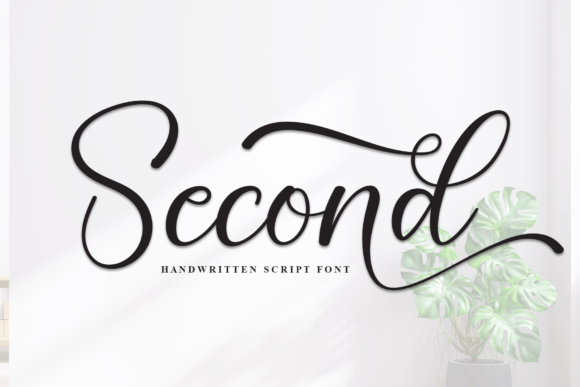 Second: A Handwritten Font That Feels Like a Thoughtful Pause