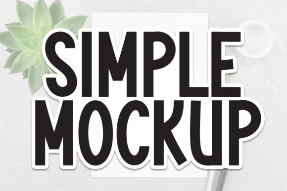 Simple Mockup: A Handwritten Font That Feels Like a Real Conversation