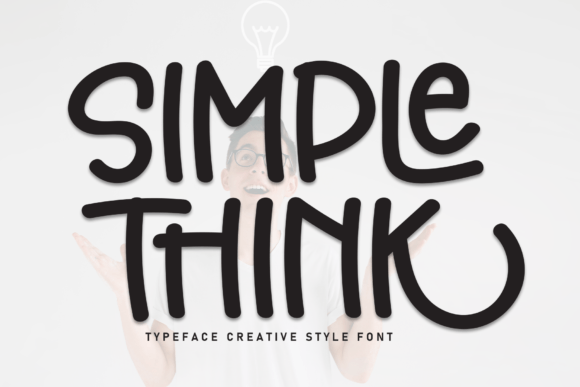 Simple Think: A Playful Handwritten Font for Crafters