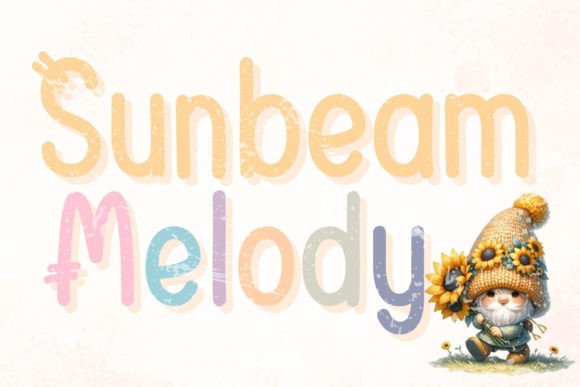 Sunbeam Melody: A Handwritten Font That Feels Like a Warm Welcome
