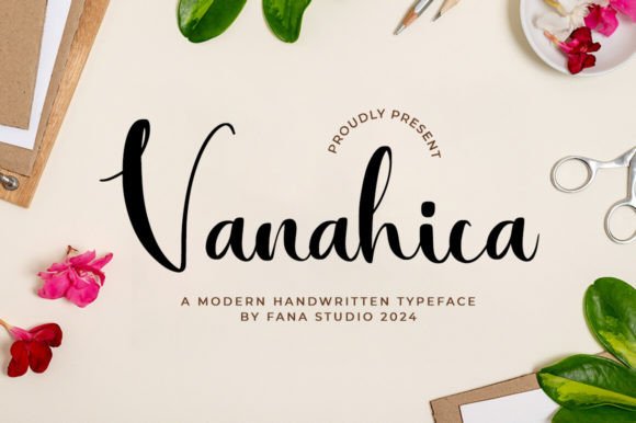 Vanahica: A Sophisticated Script Font for Real Small Business Branding